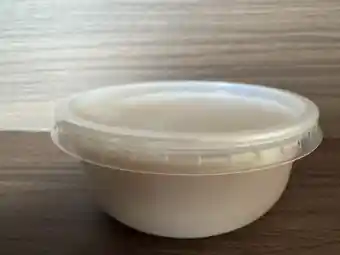 Close-up of SILKOA 150 g retail-format chilled cup